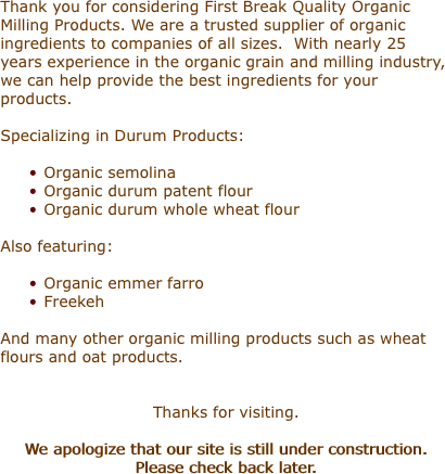 Thank you for considering First